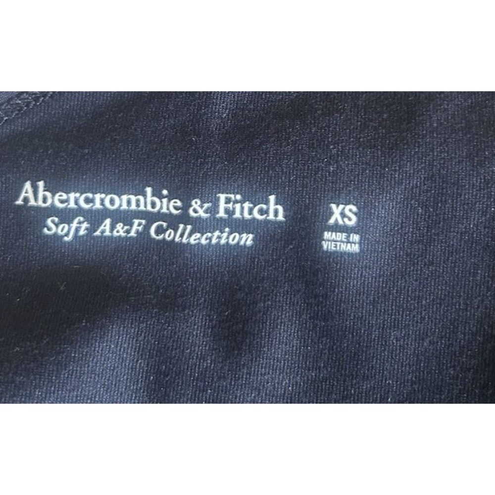 Abercrombie & Fitch Soft A&F Collection Black Asymmetrica Strap Bodysuit Size XS - Picture 7 of 8